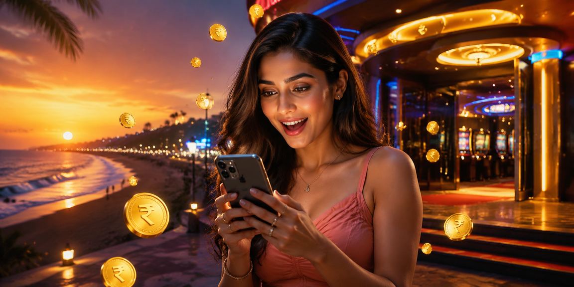 Chennai user enjoying Live Casino on mobile app with Indian Rupees